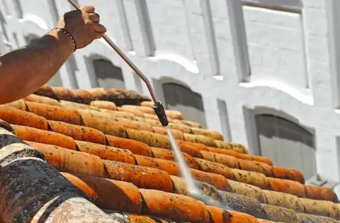 Nettoyage de toitures - Pirey